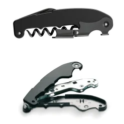 Tire-bouchon double levier Rétro Noir - Pop par Koala