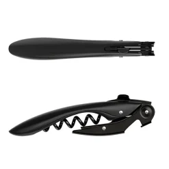 Tire-bouchon double levier high tech Noir Noir - Pop par Koala