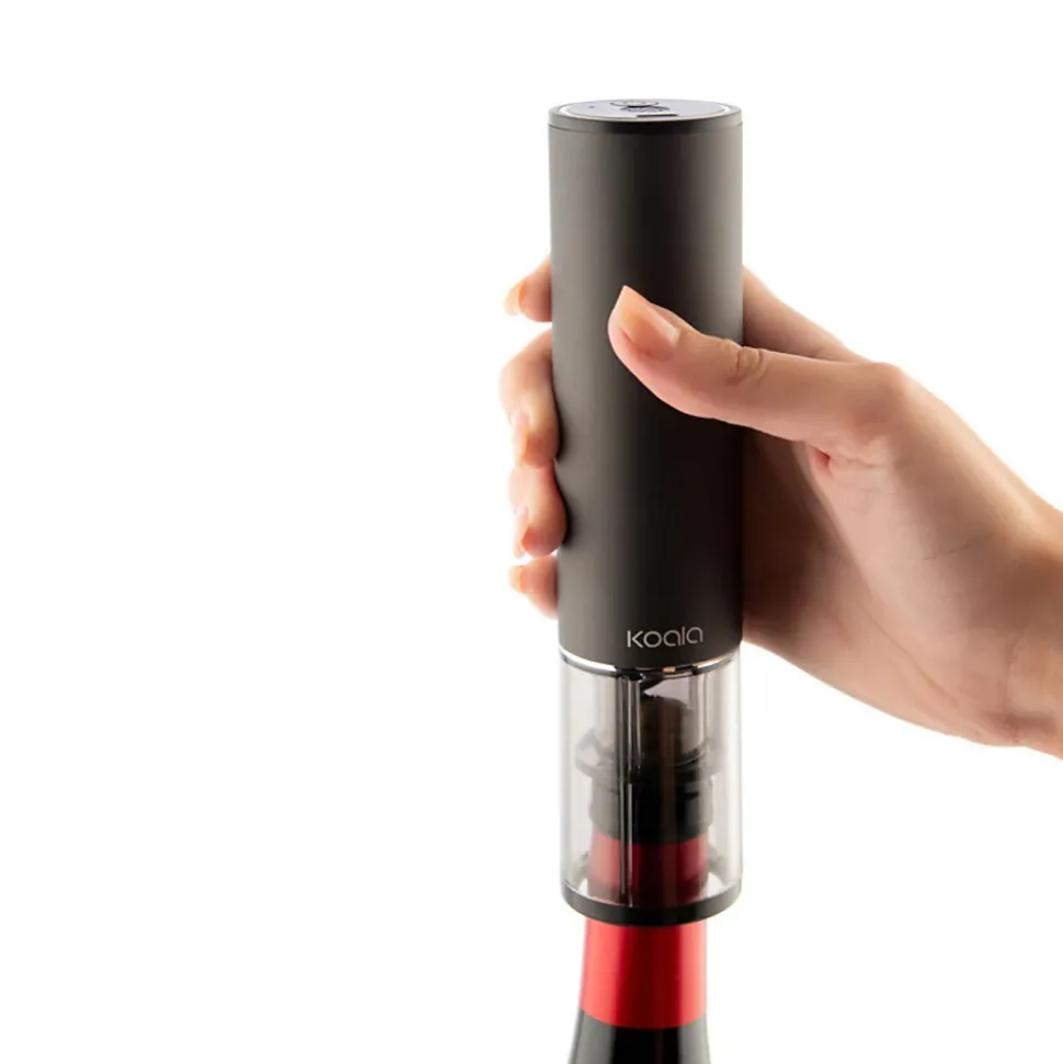 Tire-bouchon électrique rechargeable USB Inox - Electric par Koala