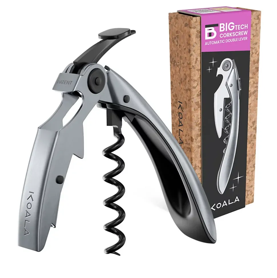 Tire-bouchon premium Inox - Big Tech Inox par Koala