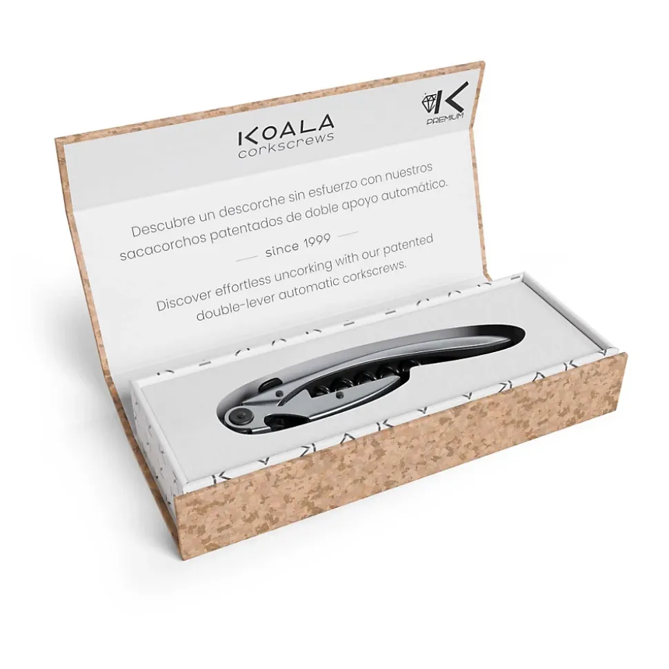 Tire-bouchon premium Inox - Big Tech Inox par Koala