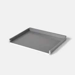 Tiroir bas de four de cuisine GoodHome Sancho Anthracite l. 60 cm