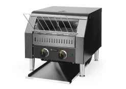 Toaster constant double - Hendi - Noir - l36.8- L0.1- P41.8- h38.7- Inox