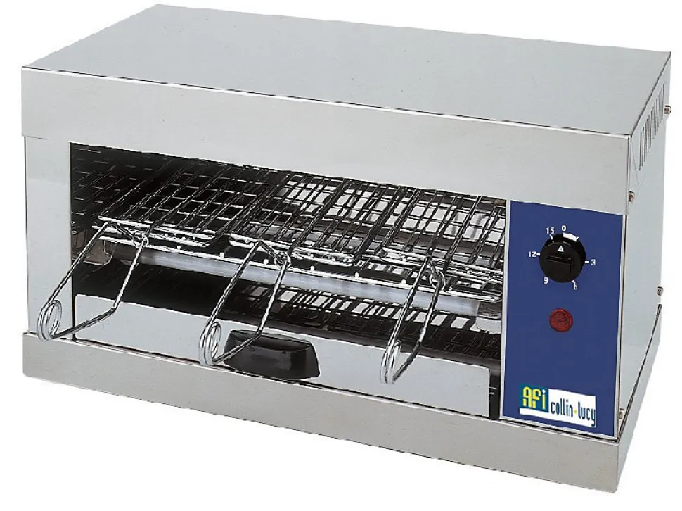 Toaster Professionnel 1 à 2 Niveaux - AFI Collin Lucy - l44- L0.1- P24- h25-