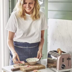 Toaster vintage rose 2 tranches - CUISINART - Grille pain Rose Rose