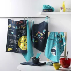 Torchon Mini Chef Recette - Douceur d'Intérieur - Torchon