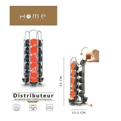 Tour de rangement pour dosettes DOLCE GUSTO 50926 pour Cafetière - Expresso broyeur