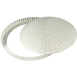 Tourtière cannelée perforée 24 cm