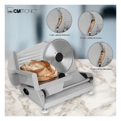 Trancheuse électrique Clatronic MA 3585 Silver