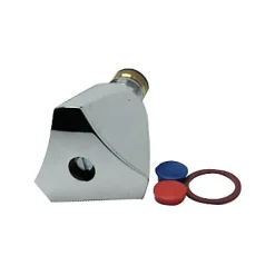 Tête universelle et croisillon pour mélangeur Mâle 21 x 150 en métal chromé Noyon et Thiebault