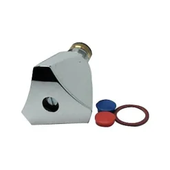 Tête universelle et croisillon pour mélangeur Mâle 18 x 150 en métal chromé Noyon et Thiebault