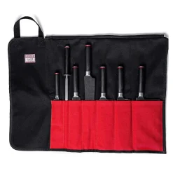 Étui à Couteaux nomade avec poignées 100% coton - KOTAI - Couteau japonais Noir 67 x 48.5 x 0.5 cm