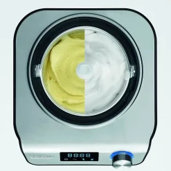 Turbine à glace 2en1 1.2l 135w noir/inox Severin EZ7407