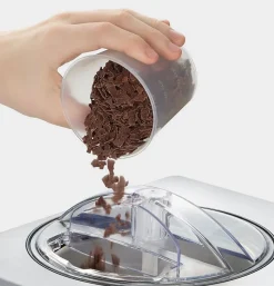 Turbine à glace 2en1 1.2l 135w noir/inox Severin EZ7407