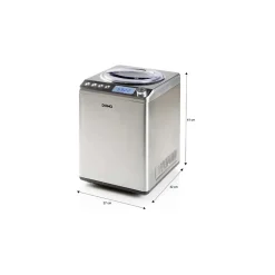 Turbine à glace 2.5l 250w inox Domo DO9232I