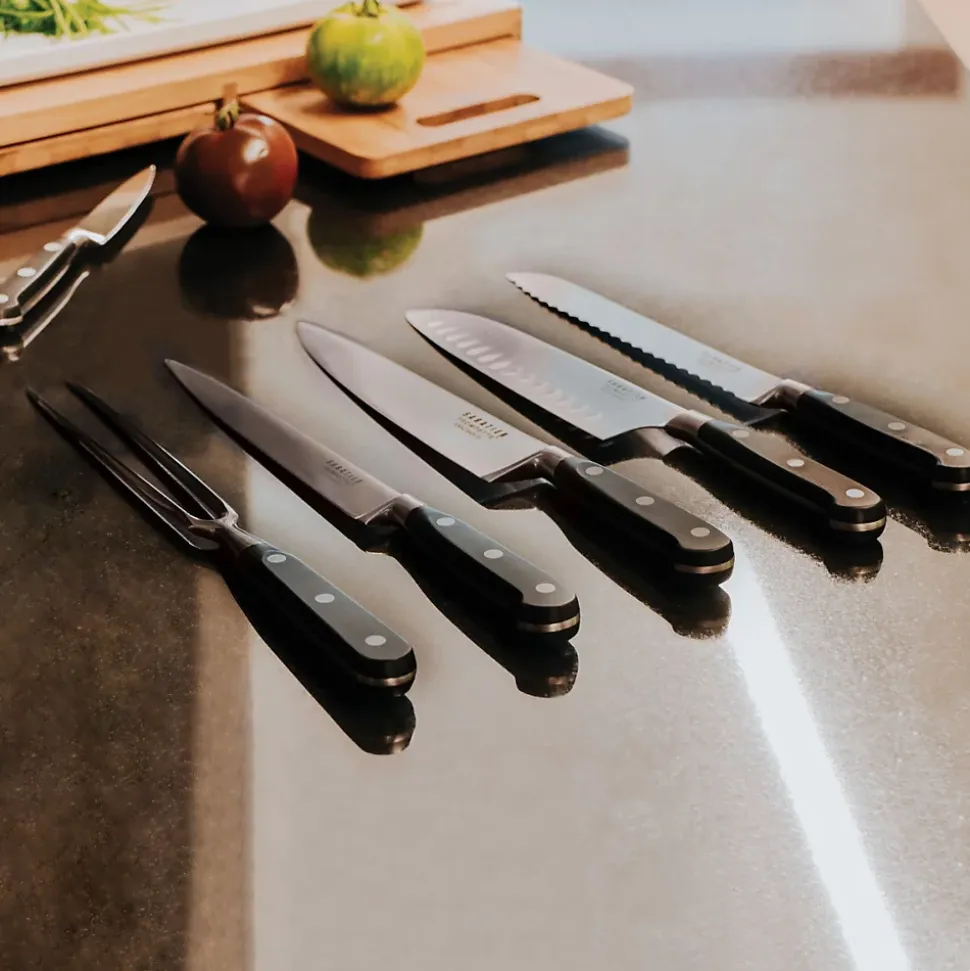 Valise hôtelière 8 couteaux de cuisine Noir - Origin par Sabatier Trompette