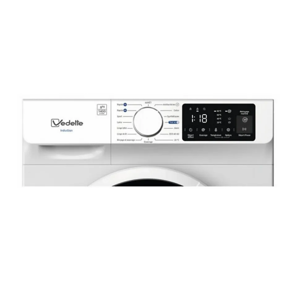 VEDETTE Lave-linge frontal LFVQ384W