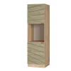 Vicco Armoire dencastrement de la cuisinière Panneau en chêne 60cm ouvert