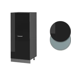 Vicco Armoire haute Noir Haute brillance 60cm
