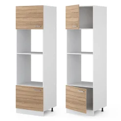 Vicco Armoire micro-ondes Sonoma 60cm
