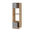 Vicco Armoire micro-ondes Béton 60cm