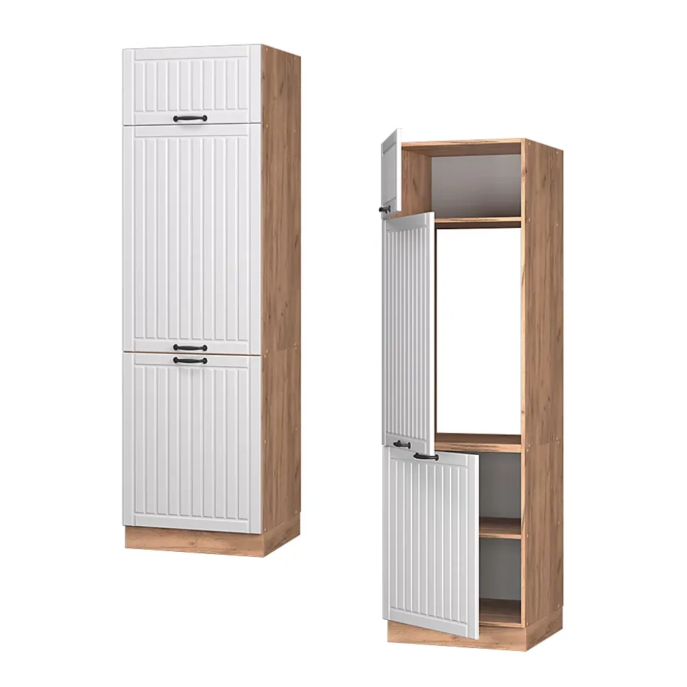 Vicco Armoire pour frigo Blanc campagne 60cm