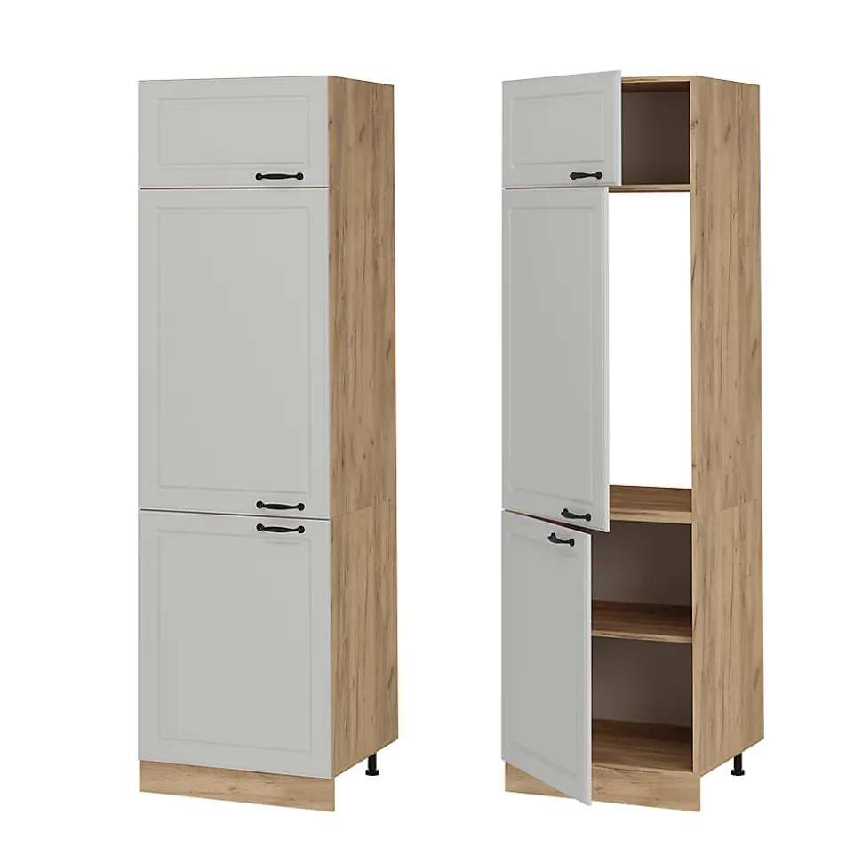 Vicco Armoire pour frigo Blanc campagne 60cm