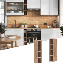 Vicco Armoire suspendue Chêne de force doré 15cm