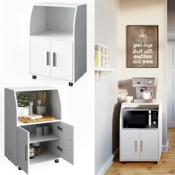 Vicco Caisson à roulettes Blanc 55x83.8cm