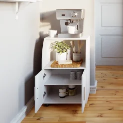 Vicco Caisson à roulettes Blanc 55x83.8cm