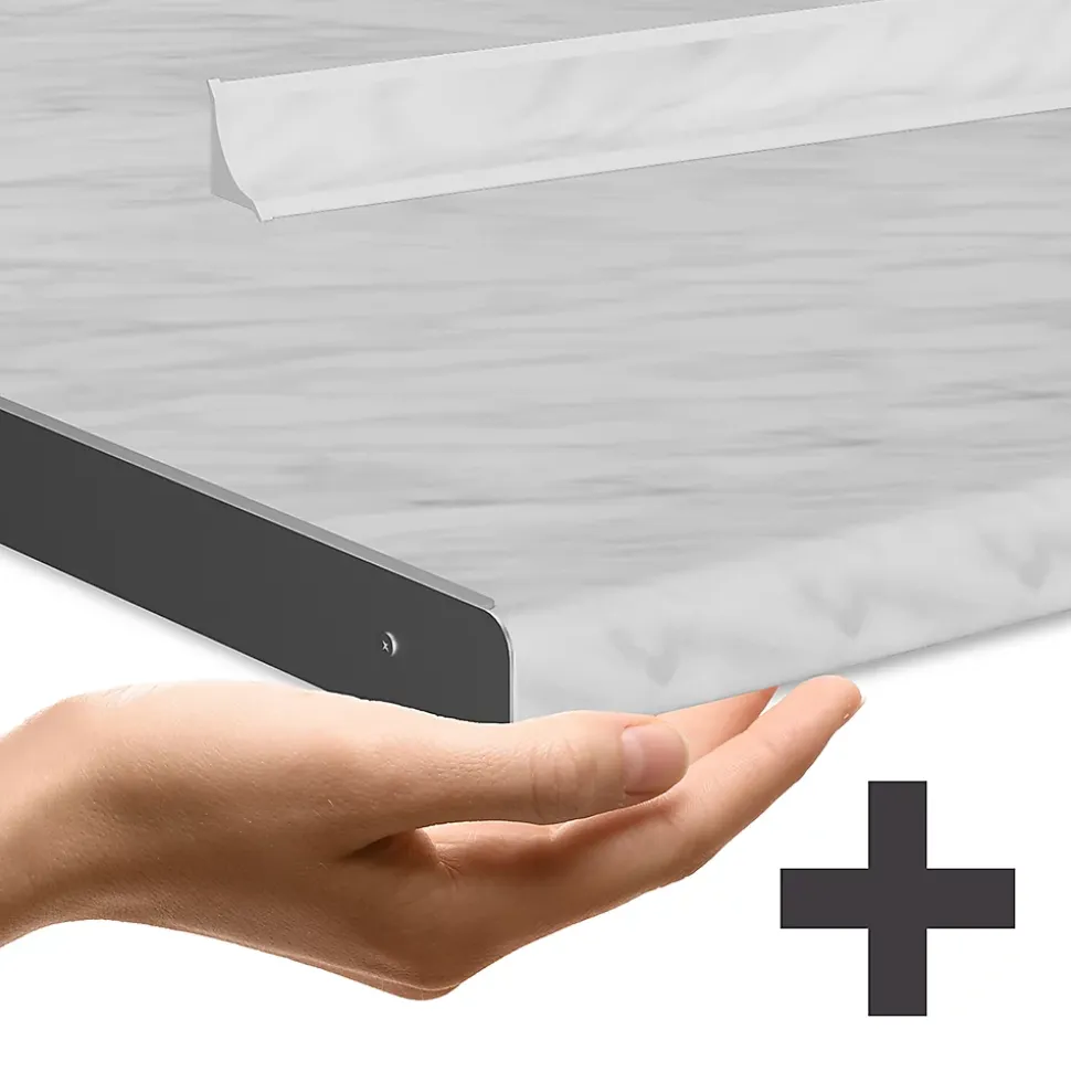 Vicco Cuisine Anthracite maison de campagne/anthracite 300cm , PT Marbre