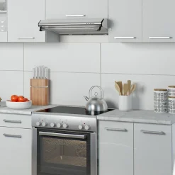 Vicco Cuisine Blanc Haute brillance 240cm , PT Marbre