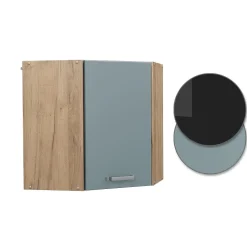 Vicco Elément haut de cuisine Bleu-gris 57cm