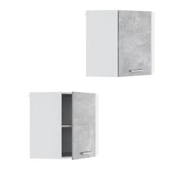 Vicco Elément haut de cuisine Béton 57cm