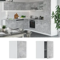 Vicco Elément haut de cuisine Béton 57cm