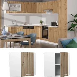 Vicco Elément haut de cuisine Chêne Artisan 57cm