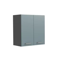 Vicco Elément haut de cuisine Bleu-gris 60cm