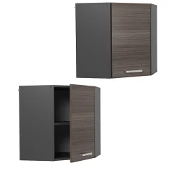 Vicco Elément haut de cuisine Gris noble 57cm