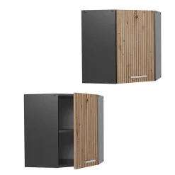 Vicco Elément haut de cuisine Chêne Artisan 57cm