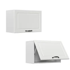 Vicco Elément haut de cuisine Blanc campagne 60cm Plat