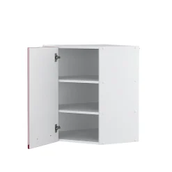 Vicco Elément haut de cuisine Rouge bordeaux Haute brillance 57cm