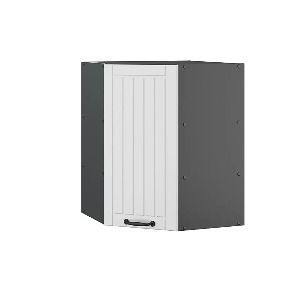 Vicco Elément haut de cuisine Blanc campagne 57cm