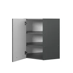 Vicco Elément haut de cuisine Anthracite Haute brillance 57cm