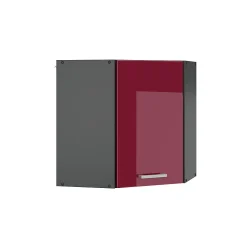 Vicco Elément haut de cuisine Rouge brillant 57cm