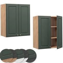 Vicco Elément haut de cuisine Vert Or Campagne 60cm