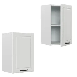 Vicco Elément haut de cuisine Blanc campagne 40cm