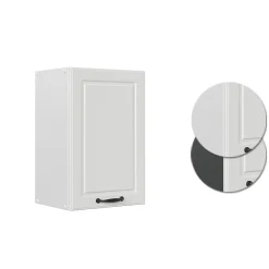 Vicco Elément haut de cuisine Blanc campagne 40cm