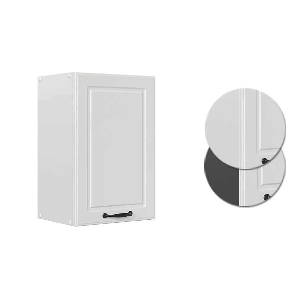 Vicco Elément haut de cuisine Blanc campagne 40cm