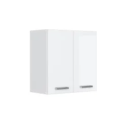 Vicco Elément haut de cuisine Blanc Haute brillance 60cm