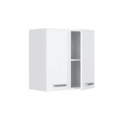 Vicco Elément haut de cuisine Blanc Haute brillance 60cm